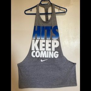 Nike Custom Grey Tank Top